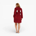 Damen-Bademantel warm und weich