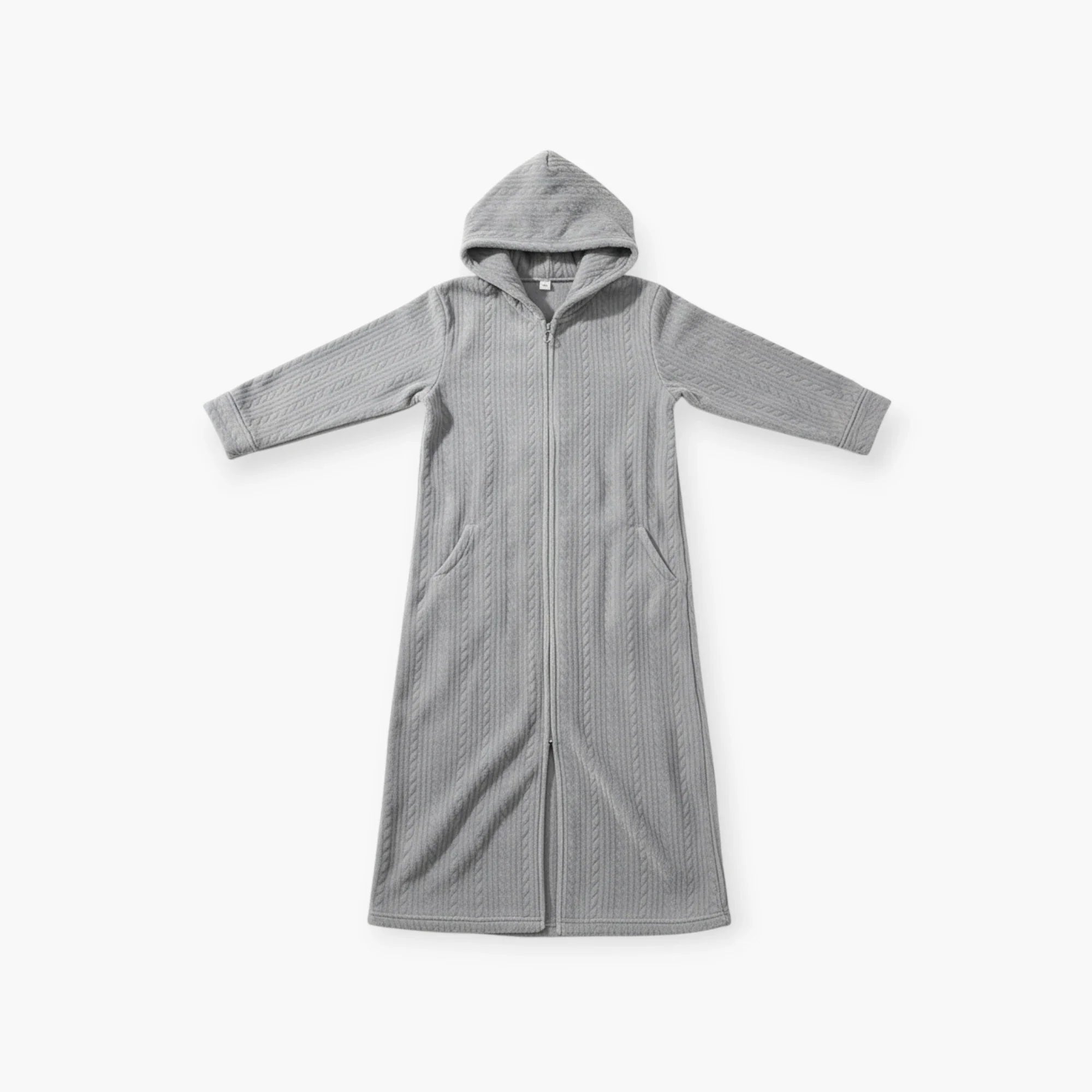 Damen-Bademantel mit Fleecefutter