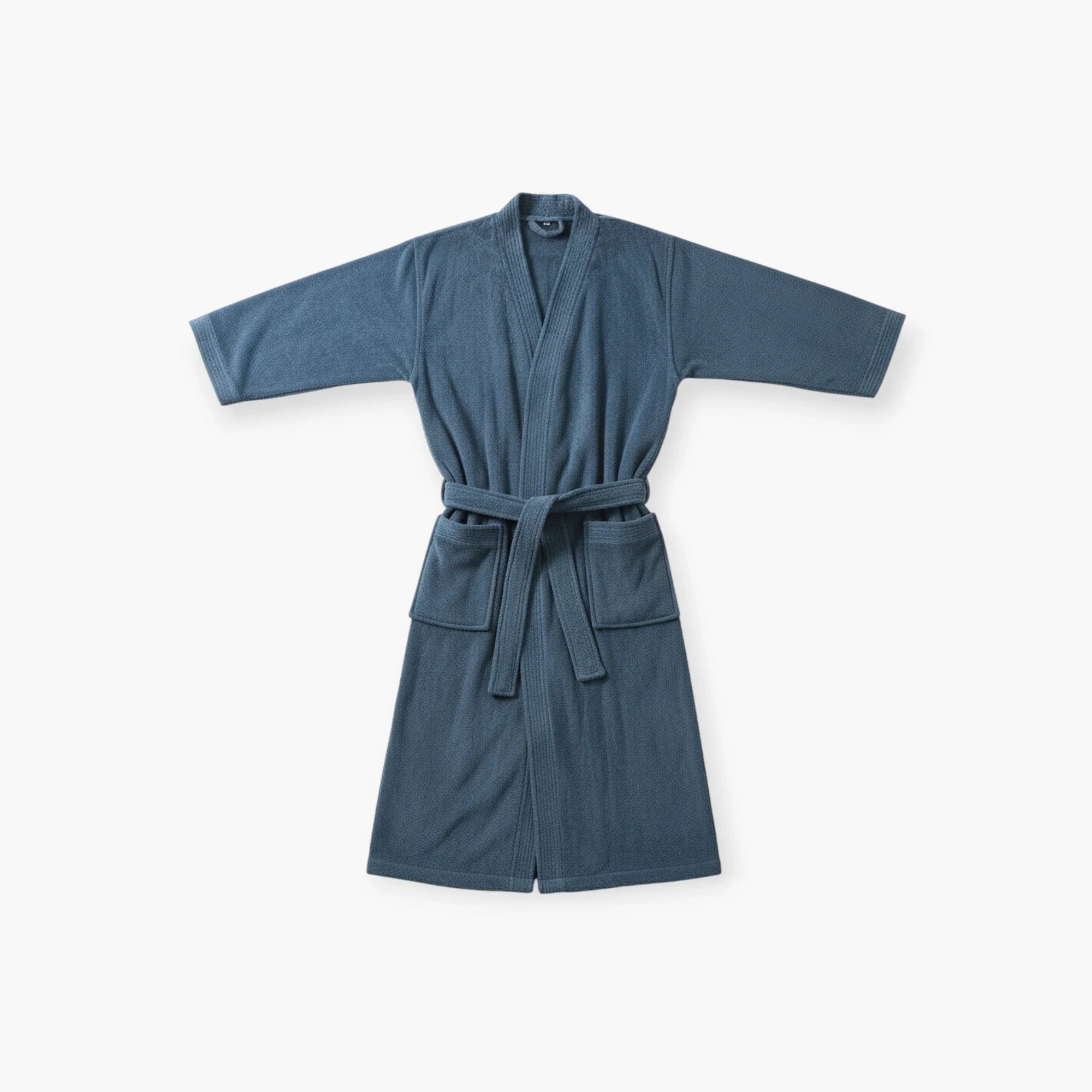 Langer Damen-Frottee-Bademantel