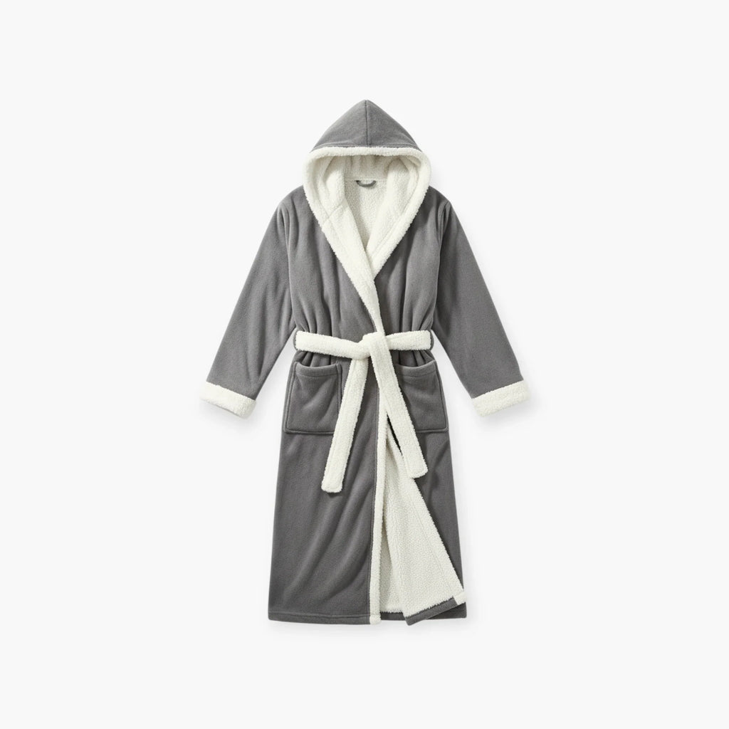 Herren-Winterbademantel