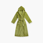 Damen-Flanell-Bademantel