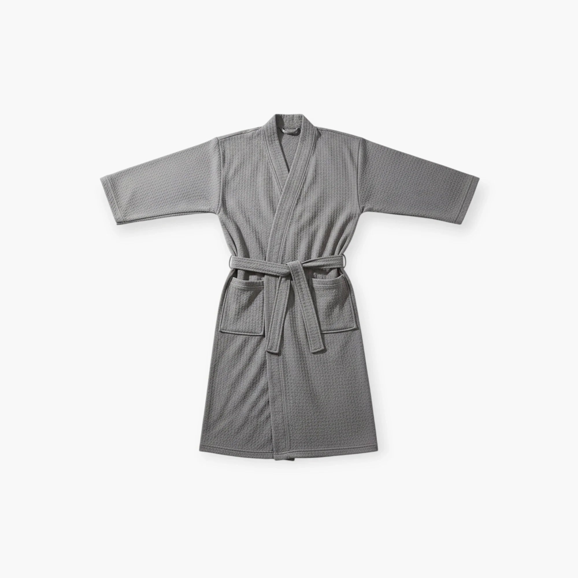 Herren-Waffel-Bademantel