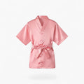 Rosa Satin-Bademantel für Mädchen, Prinzessin