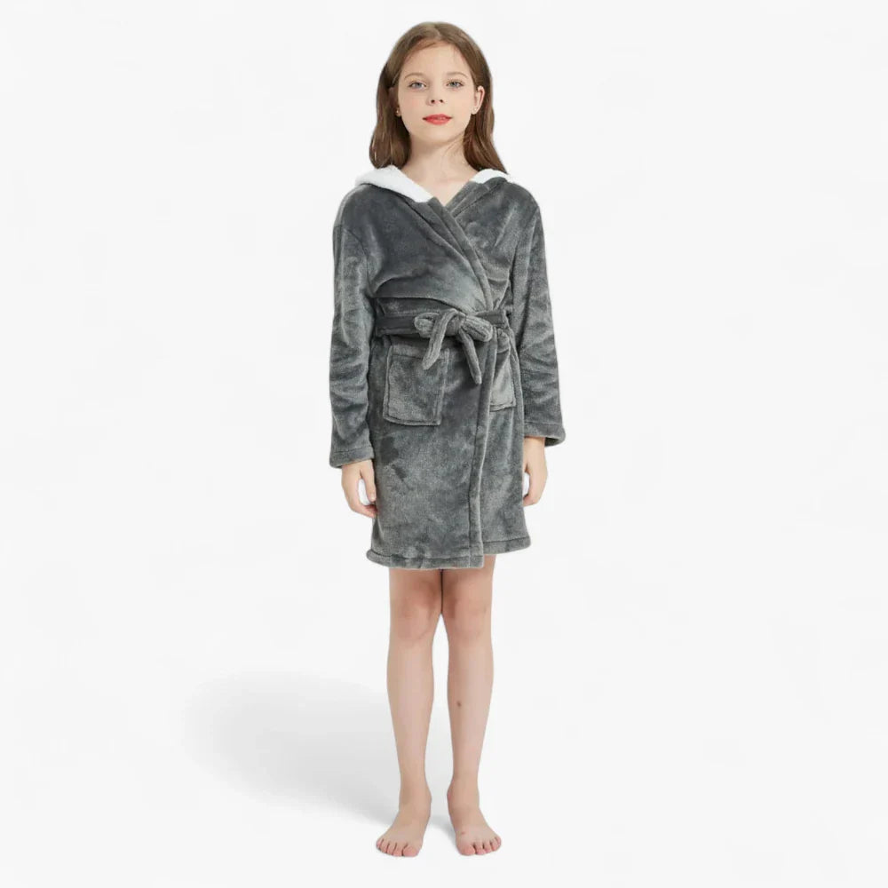 Kinderbademantel mit Tiermotiven