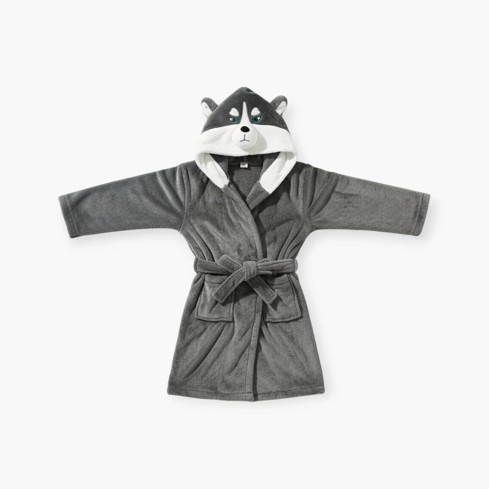 Kinderbademantel mit Tiermotiven