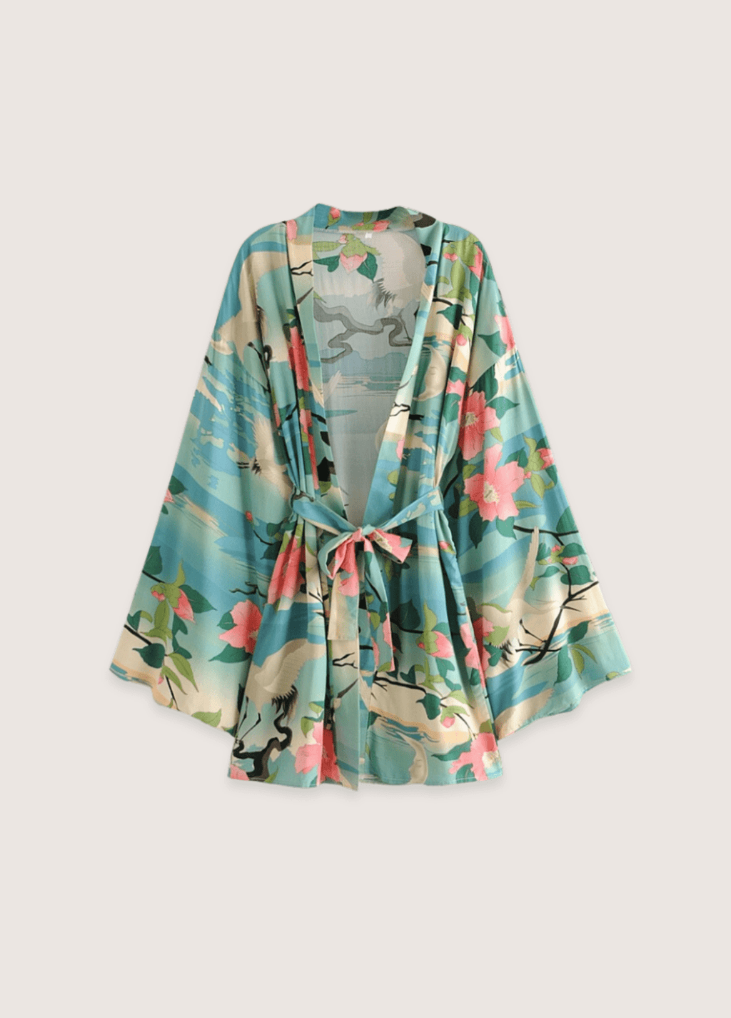 Kurzer Kimono | Tropische Auszeit
