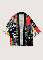 Japanischer Kimono | Florales Patchwork