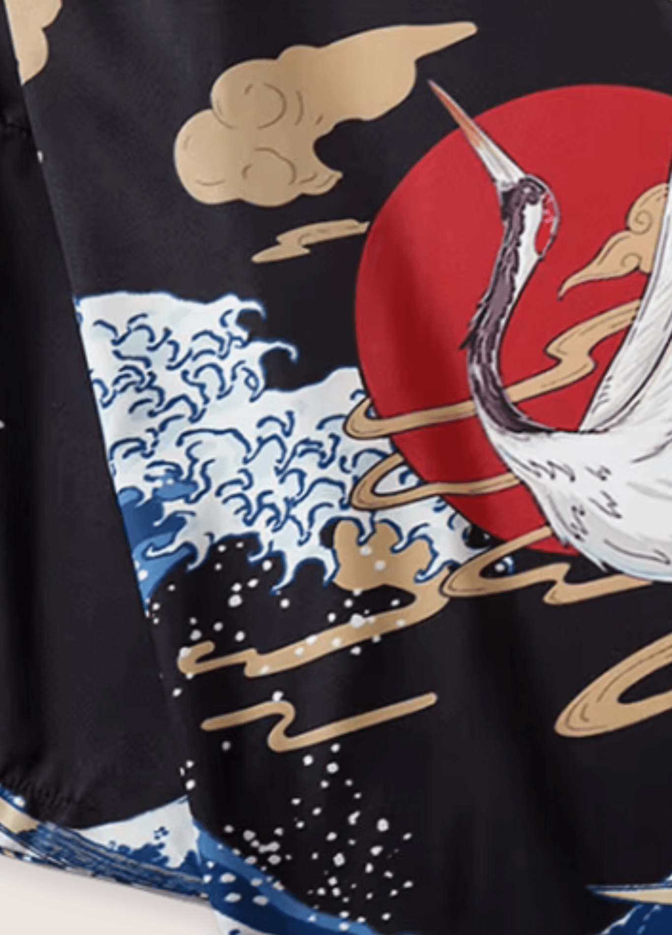 Kimono „Tanzender Kranich“ | Prestige-Edition