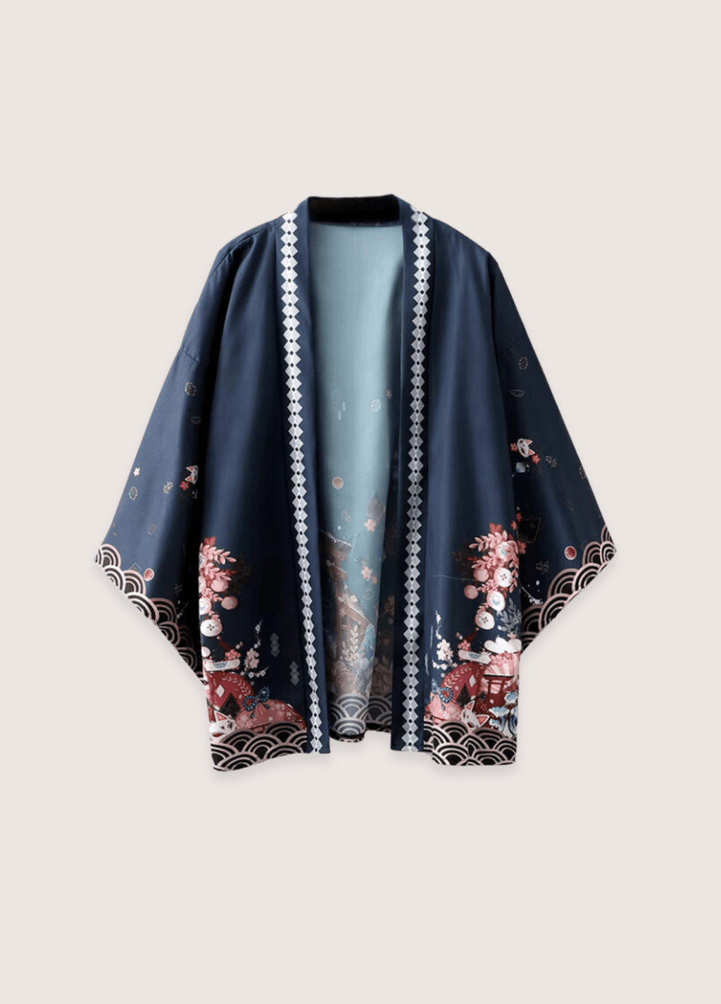 Japanischer Kimono | Mystisches Grün