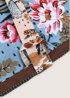 Langer Kimono | Böhmischer Patchwork-Look, mehrfarbig