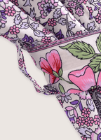 Langer Kimono | Fliederfarben