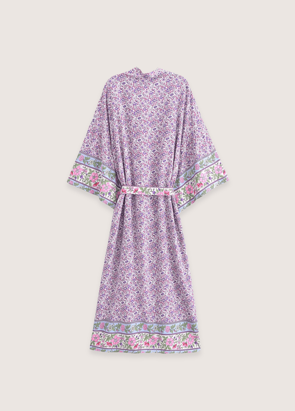 Langer Kimono | Fliederfarben