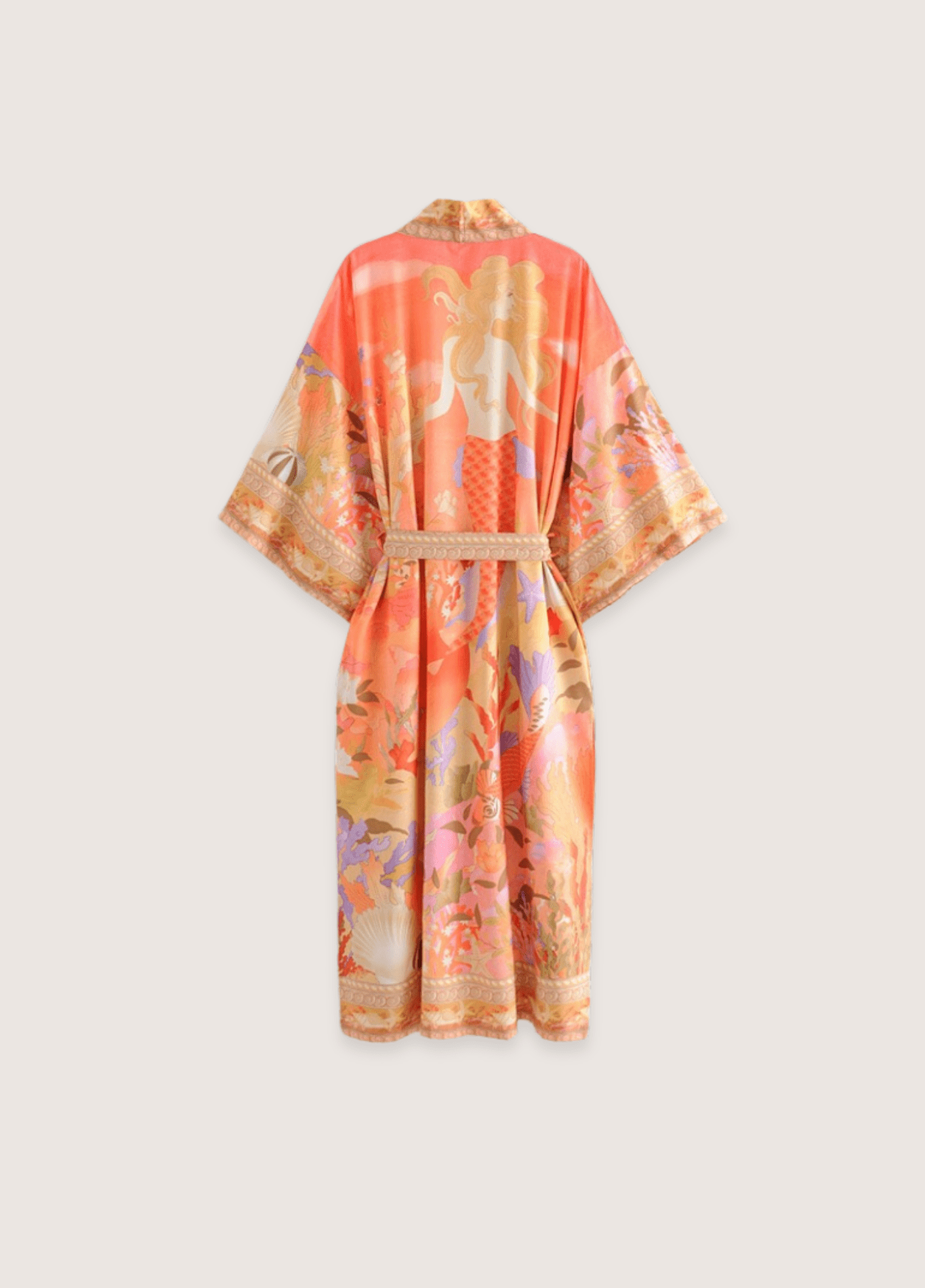 Langer Kimono | Meerjungfrau