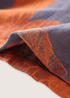 Kimono-Bademantel | Herbstblüte