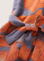 Kimono-Bademantel | Herbstblüte