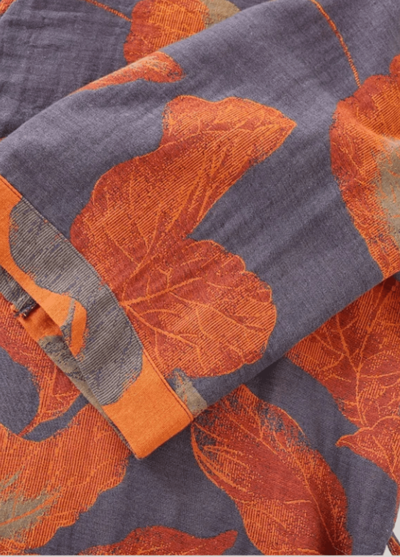 Kimono-Bademantel | Herbstblüte