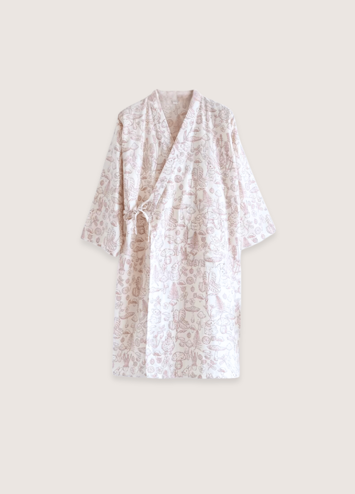 Kimono-Bademantel für Damen | Heim