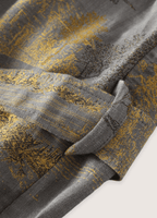 Grauer Kimono-Bademantel für Herren | Momiji