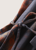 Blauer Kimono-Bademantel für Damen | Momiji