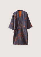 Blauer Kimono-Bademantel für Herren | Momiji