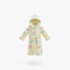 Hundebademantel mit Pfotenabdrücken