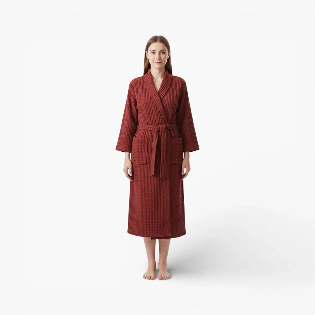 Damen-Bademantel aus Baumwolle