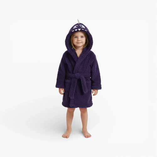 Bademantel, Morgenmantel, kleines Monster