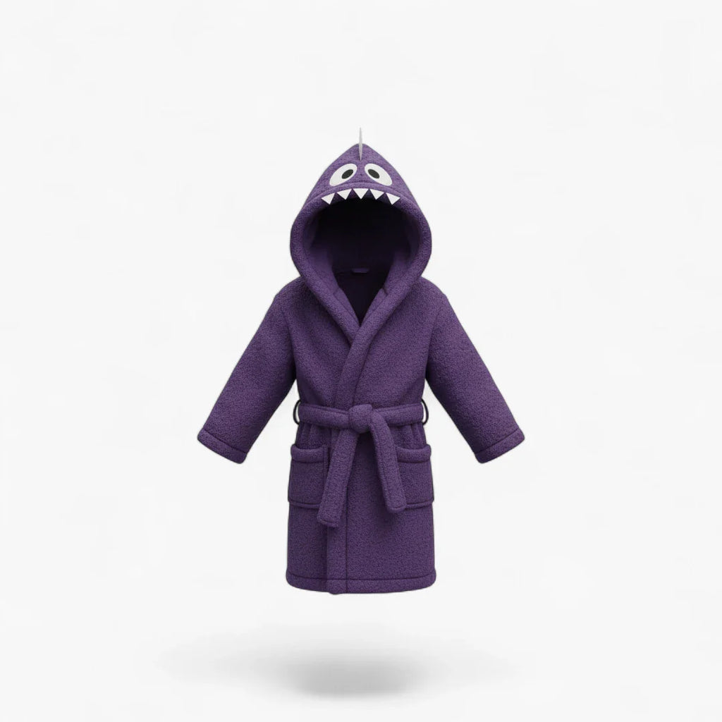Bademantel, Morgenmantel, kleines Monster