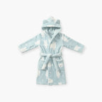 Kinderbademantel mit weißem Bären