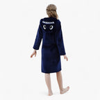 Kinderbademantel mit Hai-Motiv